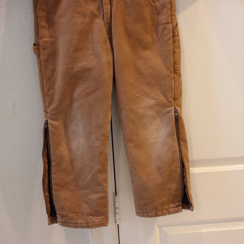 FIVE BROTHERS kids Work Coveralls QUILT LINED Size Medium - Picture 3 of 9